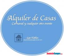 Casas de alquiler para eventos y carnavales en Las Tablas.